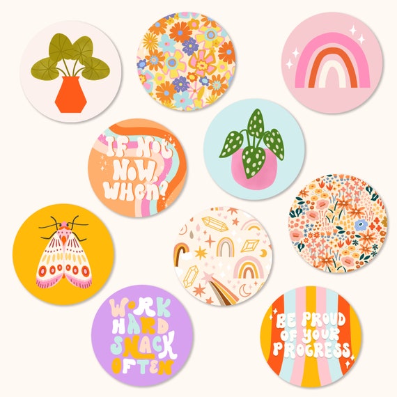 Circle stickers deals