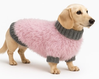  小型犬用ファー素材ドレス ペットアパレル 犬用 ピンク フェイクファー ドレス 服 サイズ XS