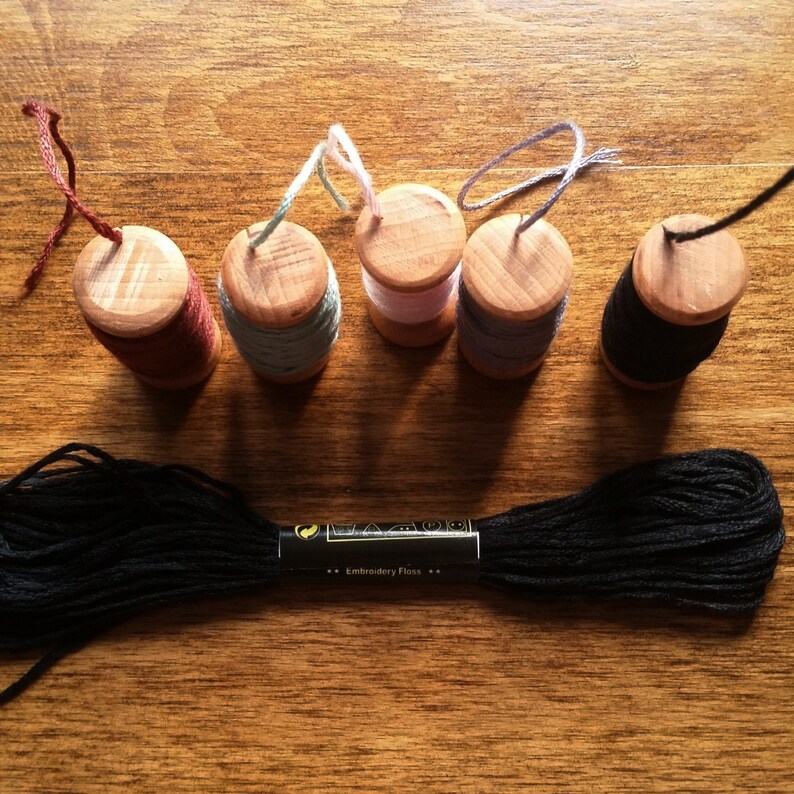 Embroidery wldfo holder cross stitch bobbins punch needle  etsy Embroidery wldfo holder cross stitch bobbins punch needle  etsy