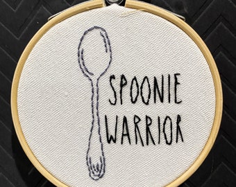 Hand Embroidered Spoon