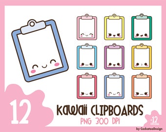 Imágenes prediseñadas de portapapeles, imágenes prediseñadas de portapapeles kawaii, imágenes prediseñadas de portapapeles lindos, imágenes prediseñadas de planificador kawaii, imágenes prediseñadas estacionarias, uso comercial