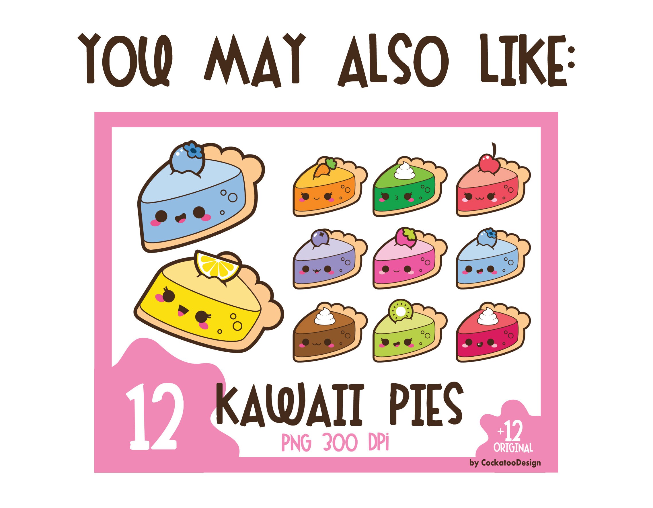 Kawaii jam clipart fruit jam clip art kawaii food clipart Etsy