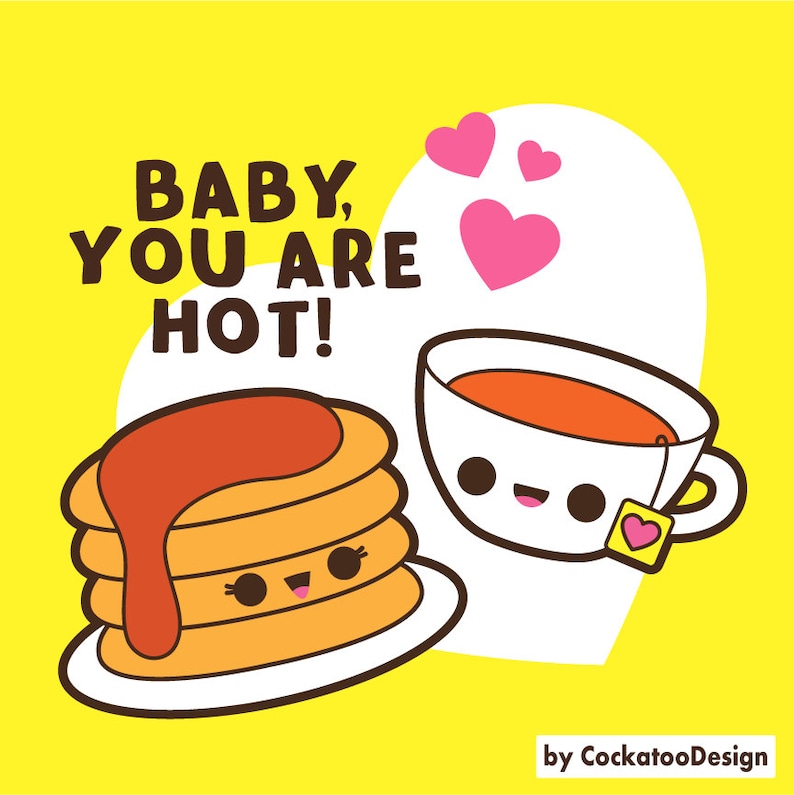 Valentine clipart, kawaii food clipart, kawaii valentines day clipart, kawaii coffee clipart, kawaii cinnamon roll clipart, sushi clipart image 5