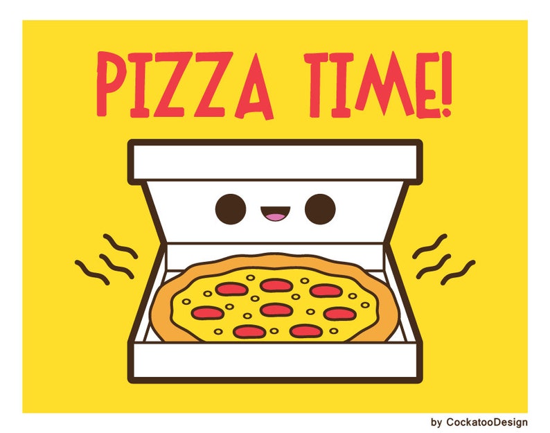 Пицца милая картинка