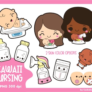 Clipart allattamento al seno, clipart tiralatte, clipart allattamento, clipart tiralatte, clipart kawaii, clipart biberon, clipart alimentazione bambino