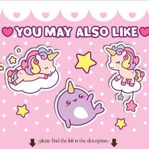 Unicorn clipart, kawaii unicorn clipart, unicorn clipart, cute unicorn clipart, unicorn pooping, unicorn art, unicorn digital paper image 5