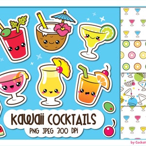 Imágenes prediseñadas de cóctel, imágenes prediseñadas de cóctel, imágenes prediseñadas kawaii, imágenes prediseñadas kawaii, imágenes prediseñadas de cóctel kawaii, cóctel lindo, uso comercial