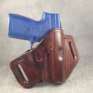 ETW Holsters Kahr K40 OWB Pancake Custom Leather Holster