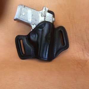ETW Holsters Sig Sauer P938 OWB Pancake Leather Holster w/Sweat Shield