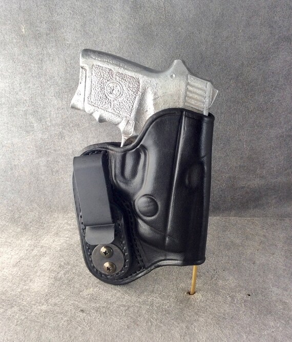 smith wesson bodyguard 380 w laser iwb concealed tuckable etsy smith wesson bodyguard 380 w laser iwb concealed tuckable custom leather holster