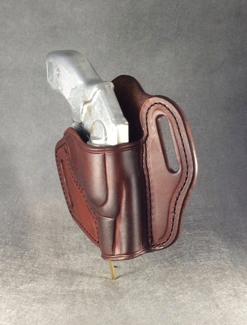 ETW Holsters Kimber K6s OWB, K6s Custom Holster, Kimber K6s Leather Holster, K6s Leather Holster, K6s OWB Leather, K6s OWb Custom Holster image 3