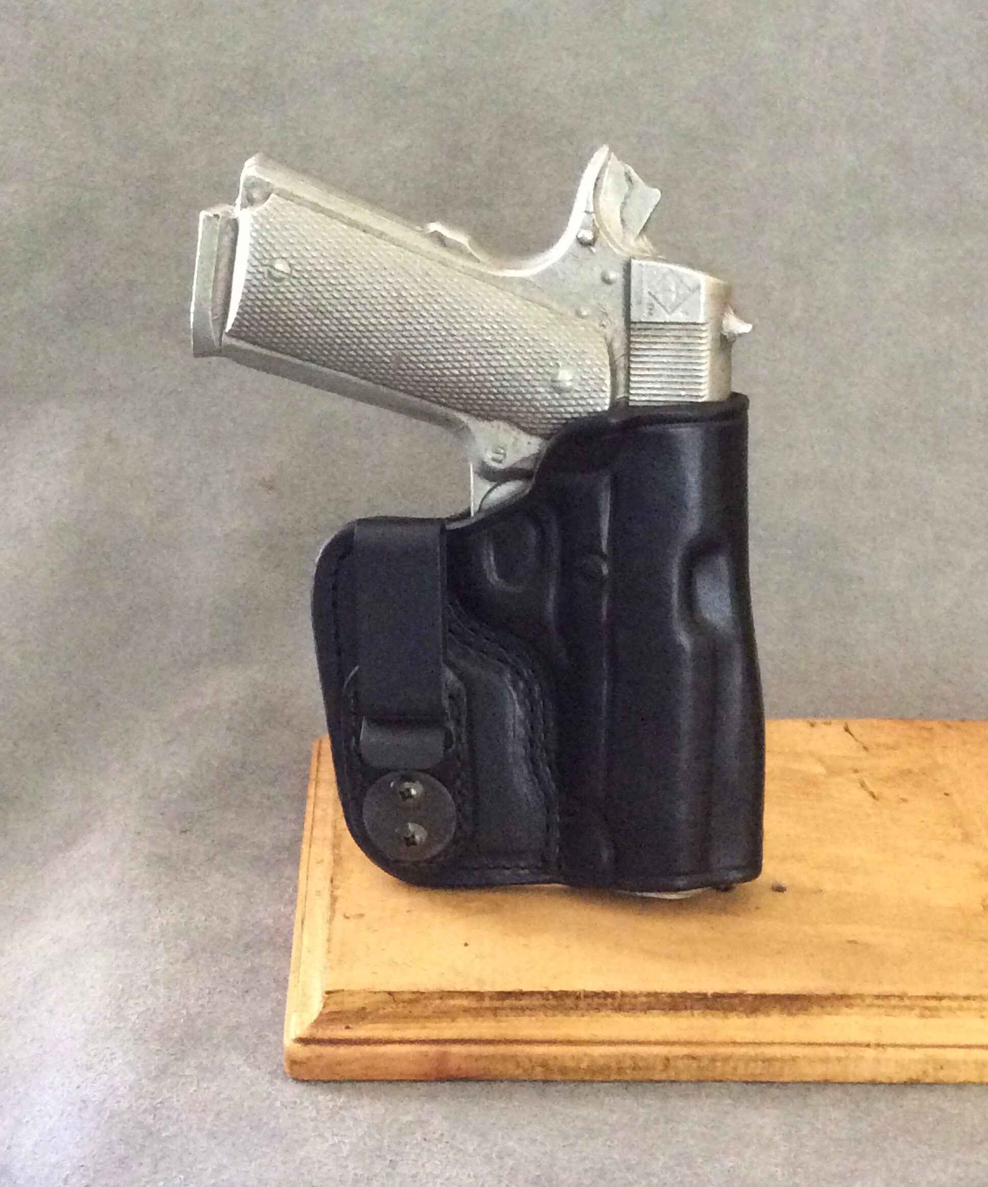 Fondina Mano Sinistra In Nylon Per COLT 1911 COMMANDER – Sarac Black - Foto 3