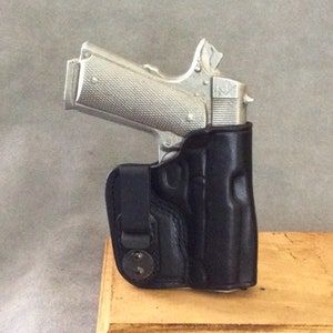 ETW Holsters Bersa Thunder 380 IWB Concealed Tuckable Custom Leather Holster, Bersa Thunder 380 IWB, Bersa IWb Thunder 380