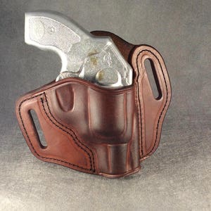 ETW Holsters Kimber K6s OWB, K6s Custom Holster, Kimber K6s Leather Holster, K6s Leather Holster, K6s OWB Leather, K6s OWb Custom Holster image 1