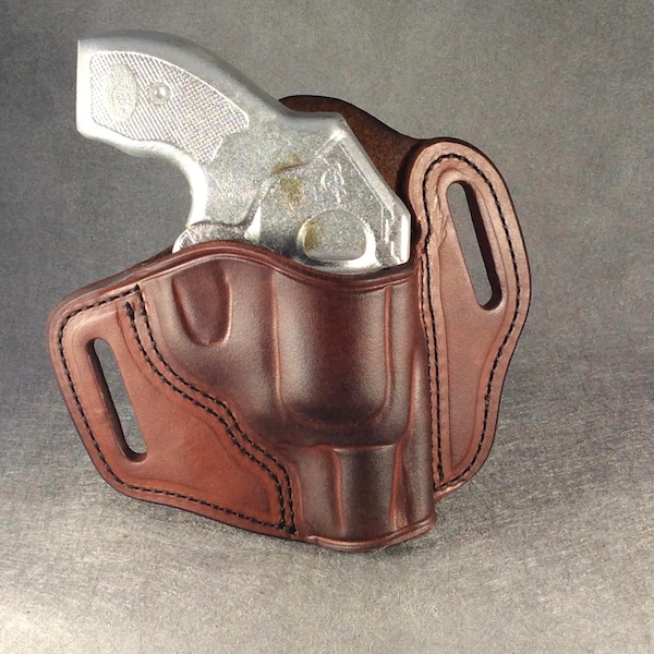 ETW Holsters Kimber K6s OWB, K6s Custom Holster, Kimber K6s Leather Holster, K6s Leather Holster, K6s OWB Leather, K6s OWb Custom Holster