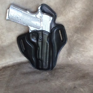 ETW Holsters Sig Sauer 1911 Full Size OWB Pancake Custom Leather Holster