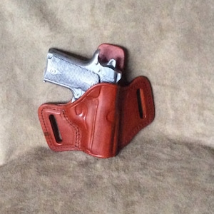 ETW Holsters Kimber Micro 9 OWB Pancake Custom Leather Holster