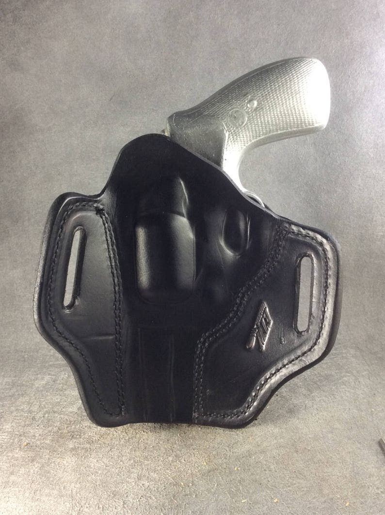 Ruger GP100 OWB Custom Leather Pancake Holster smith & Wesson Etsy