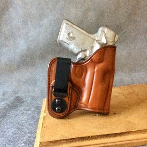 ETW Holsters Kimber Solo IWB, Kimber Solo Concealed Holster, Solo Kimber Custom Holster, Kimber Solo Leather Holster, Solo concealed holster