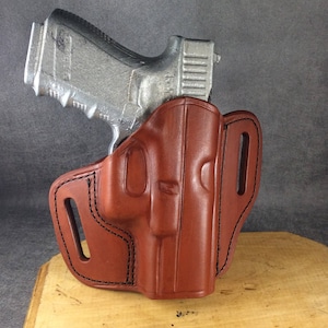 ETW Holsters Glock 19/23/32 OWB Custom Leder Holster, Glock 19 OWB, Glock 19 Leder OWb, Glock 23 owb, Glock 32 owb, Glock owb