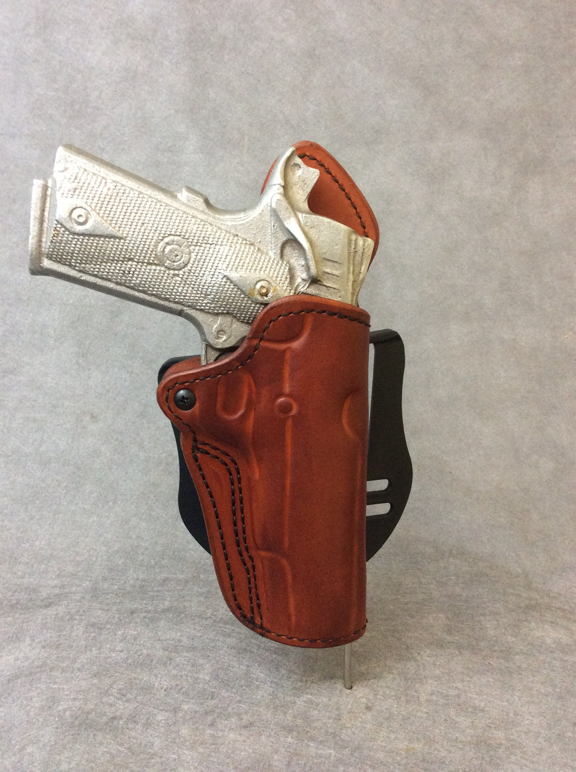 ETW Holsters 1911 Full Size OWB Custom Leather Paddle Holster Etsy