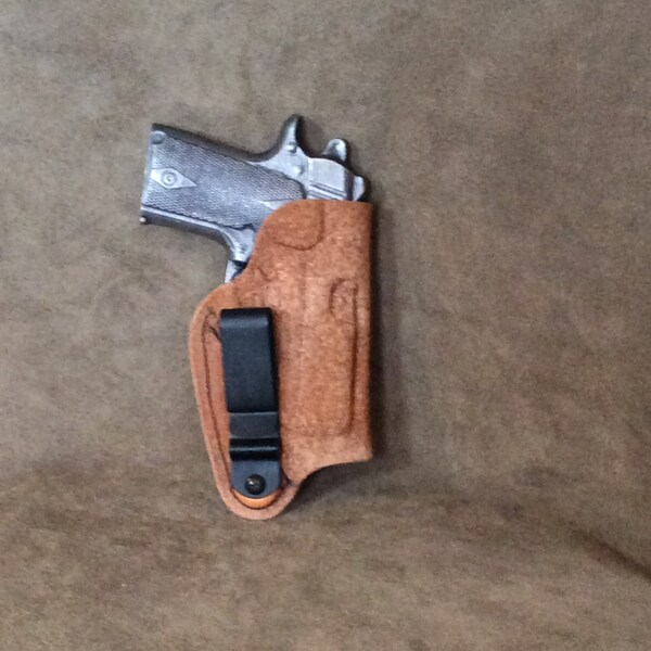 Sig Sauer P238 Concealed IWB "Rough Out" Leather Holster
