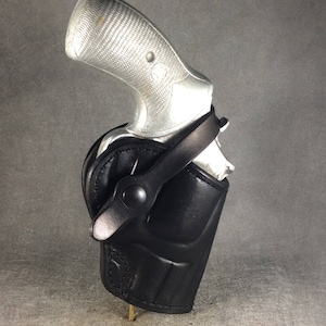 ETW Holsters Smith & Wesson N Frame OWB Two Position Leather Holster 2 5/8&quot; OR 3&quot;