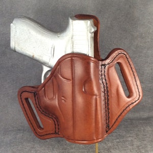 Kabury ETW Glock 43 OWB, Glock 43 Custom OWB, Glock 43 Pancake Holster, Glock 43 Leather Holster, Glock 43 Leather OWb, Glock 43 Holster