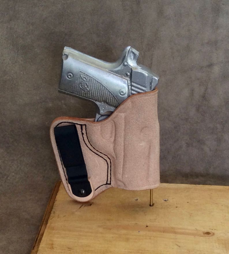 Sig Sauer P938 Iwb Inside The Waistband Rough Out Leather Holster