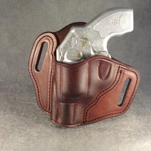 ETW Holsters Kimber K6s OWB, K6s Custom Holster, Kimber K6s Leather Holster, K6s Leather Holster, K6s OWB Leather, K6s OWb Custom Holster image 8