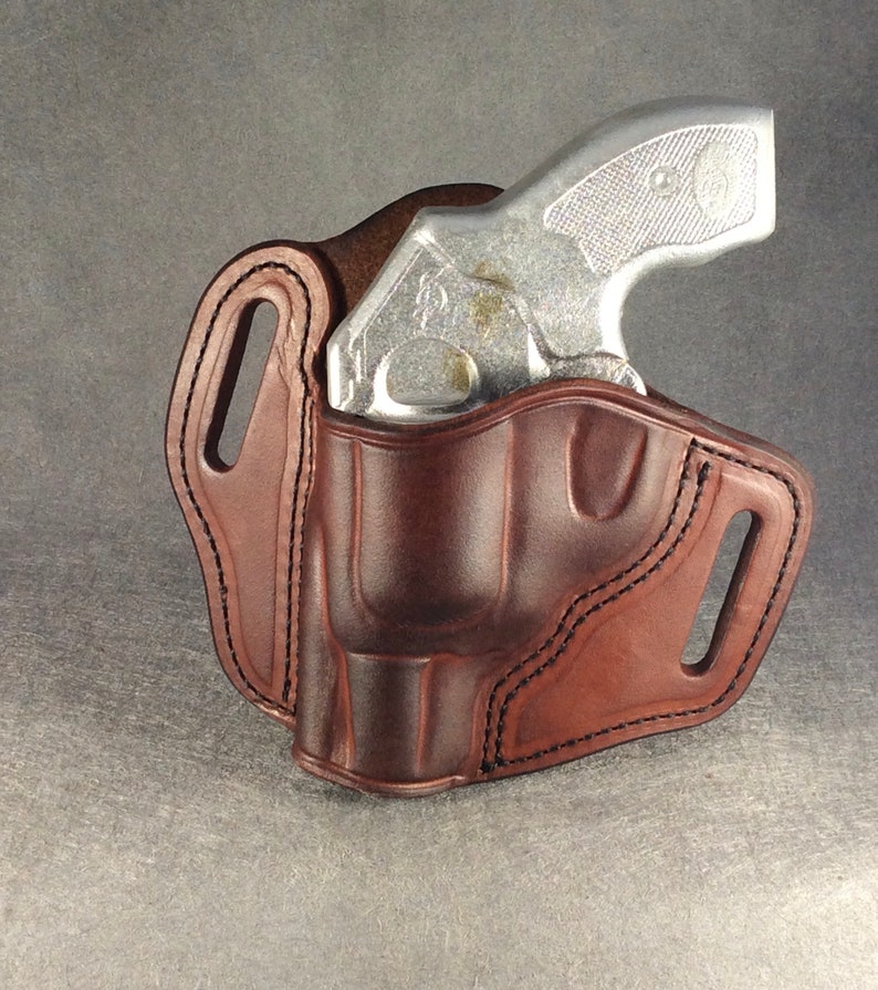 ETW Holsters Kimber K6s OWB, K6s Custom Holster, Kimber K6s Leather Holster, K6s Leather Holster, K6s OWB Leather, K6s OWb Custom Holster image 8