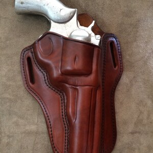 ETW Holsters Ruger Redhawk OWB Custom Leather Holster, Redhawk OWB, Redhawk Leather OWb Holster, Ruger Owb, Redhawk Custom Leather Holster