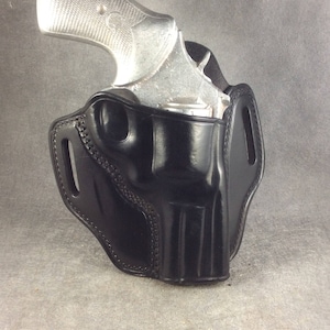 ETW Holsters Ruger GP100 OWB Custom Leather Pancake Holster (Smith & Wesson 686)