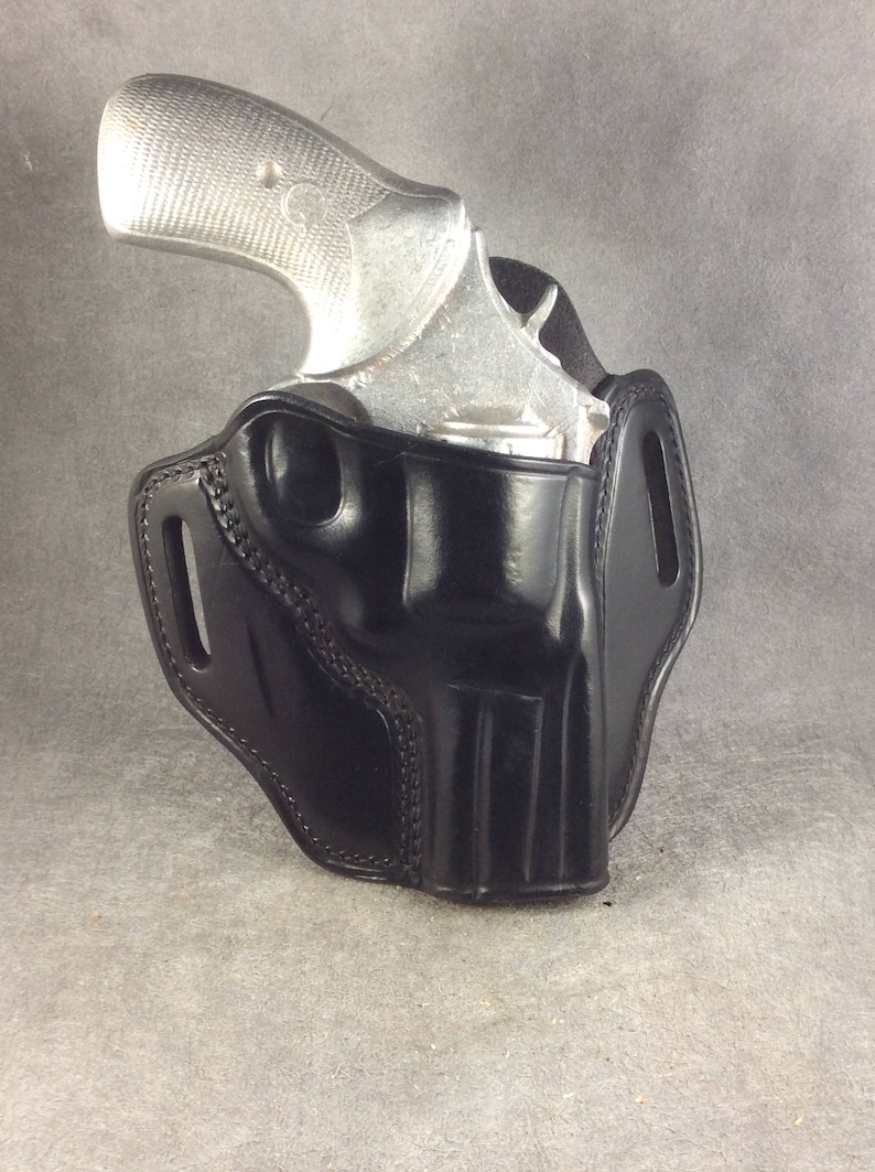 Ruger GP100 OWB Custom Leather Pancake Holster smith & Wesson Etsy