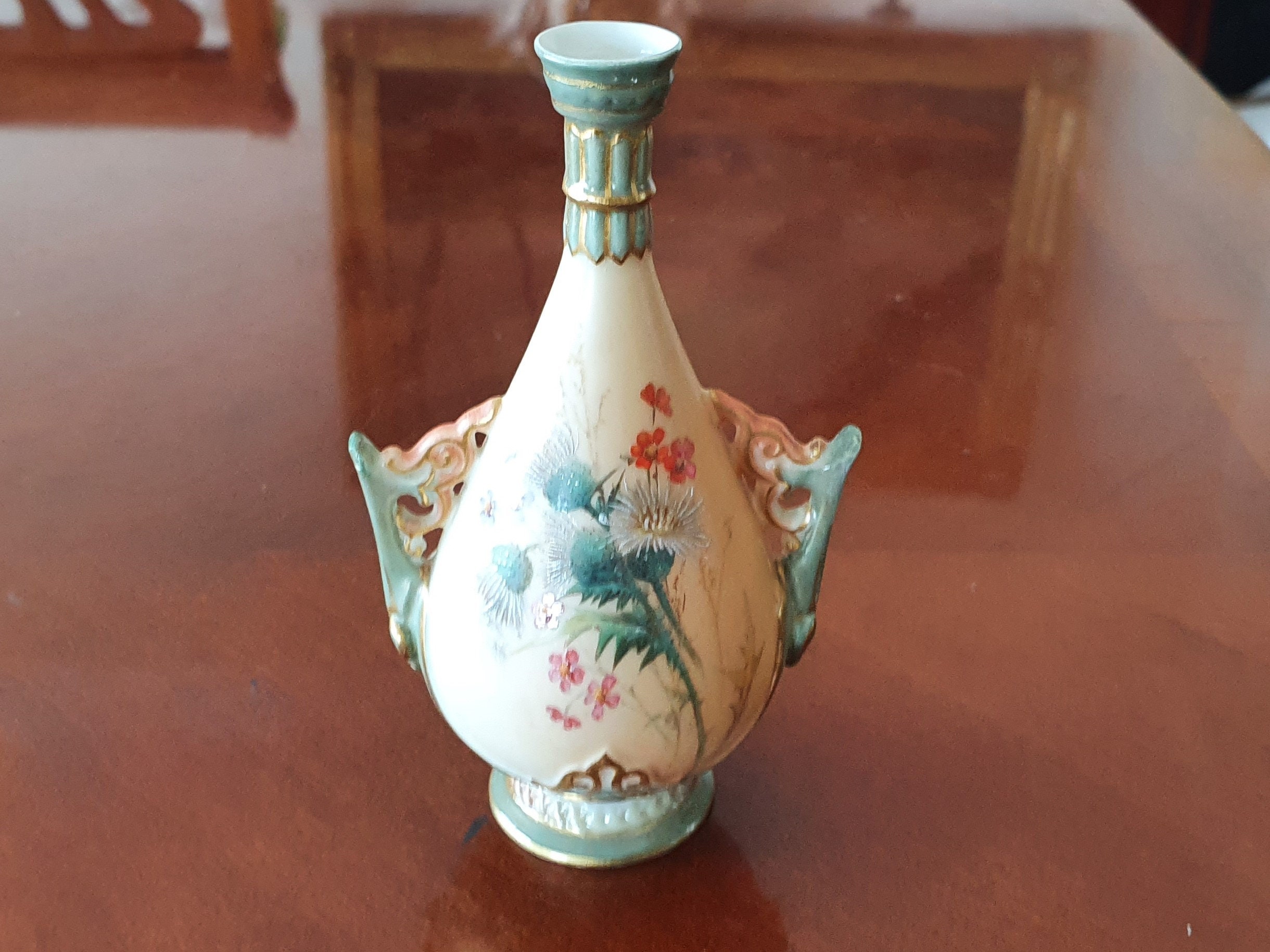 Royal worcester hand painted vases - Etsy 日本