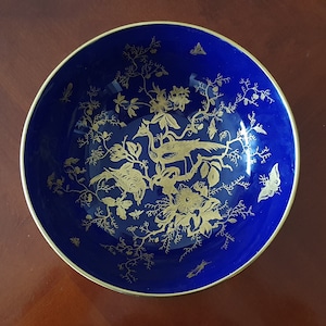 Beautiful vintage Coalport Cairo Pattern  3 footed serving bowl 1920s