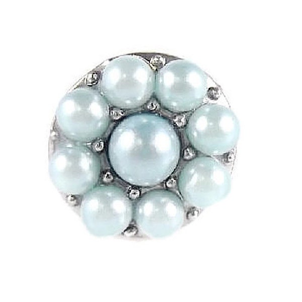 Blue Mini snaps charms jewelry,12mm mini snaps jewelry,mini button snaps jewelry,petite mini snaps