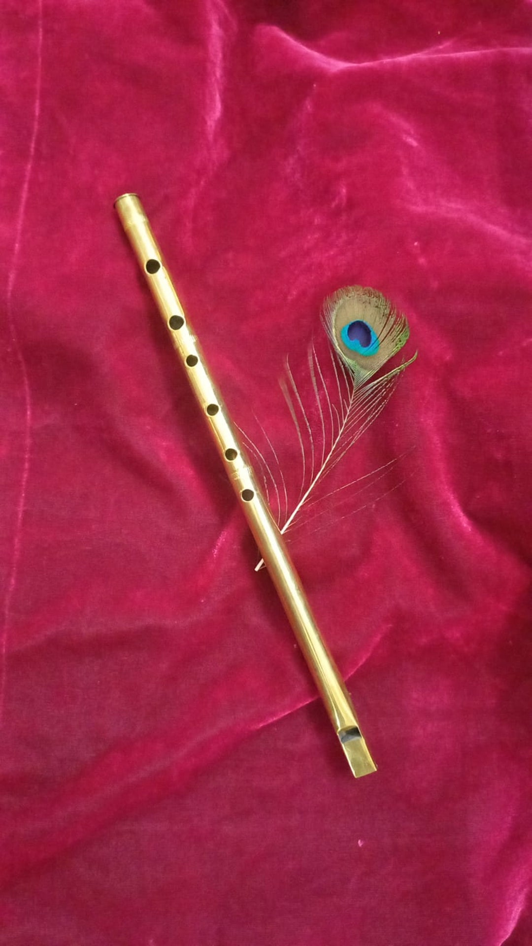 Krishna Flute,musical Instrument,yoga Flute,indian Flute,spirit Flute
