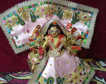 6"Durga Statue,Déesse Durga Statue,Parvati Statue,Devi Durga,Shiv Shakti,Durga Maa,Adi Parashakti,Shakti Statue,Assis Durga,Goddes, cadeaux