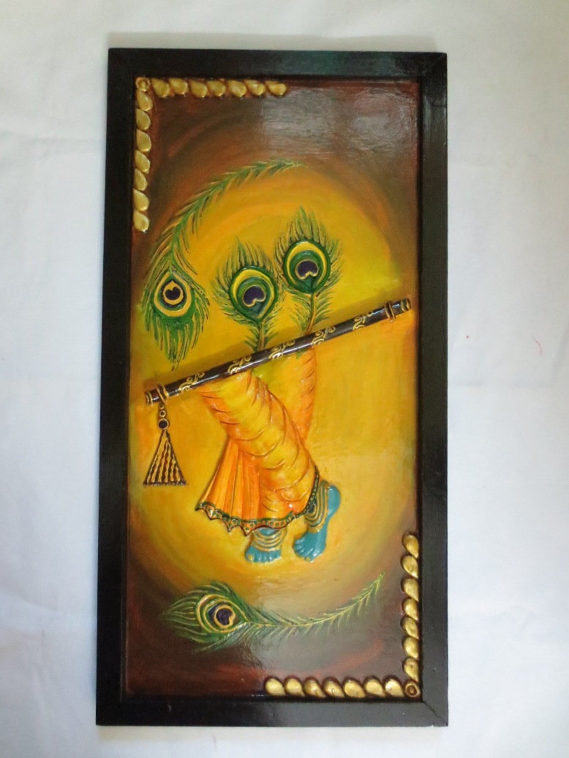 LORD Krishna Wall Painting Etsy