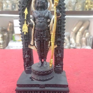 Ram lala, sculpture 3D Shri Ram Lalla Murti Ayodhya, idole Ram Lalla, divin Ayodhya Ram Lalla Murti pour temple de la maison, statue Lord Ram image 2
