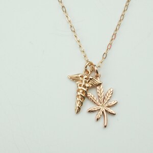 Marijuana 420 Pink Glitter Leaf Pendant Necklace - Enamel Charm With Ball Chain