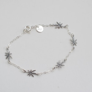 cannabis station bracelet - tiny marijuana charms bracelet - leaf bracelet - multi weed charms bracelet - mary jane - 420 - grass bracelet