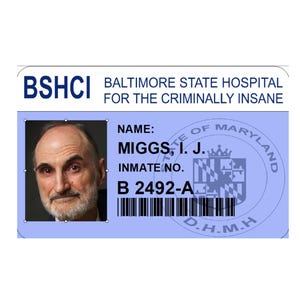 Movie Prop - ID Card - Miggs