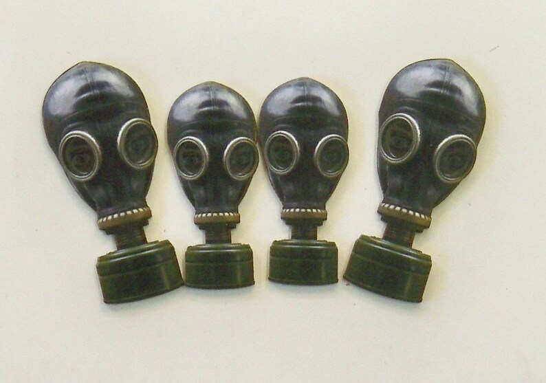 GAS MASKS. 5 Different Sizes. set 3 Etsy