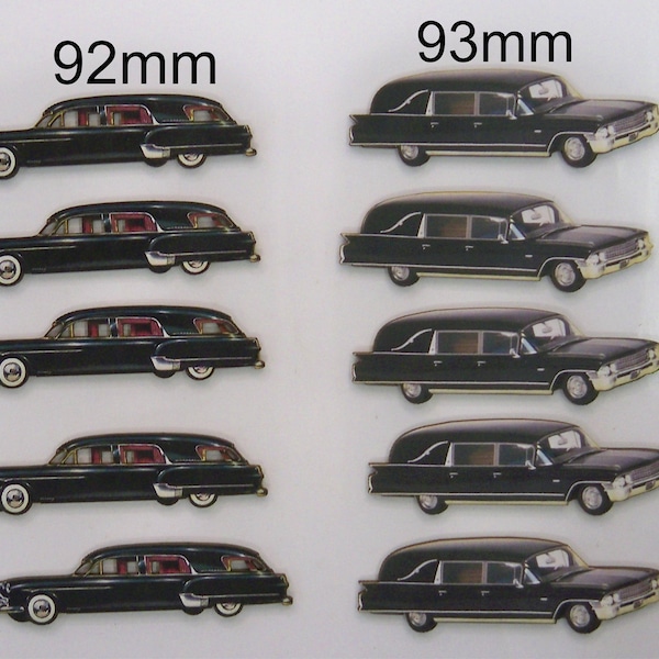 HEARSE & MORE HEARSE. A Garage of  10 X Funeral delivery Vehicles. (2 Styles)