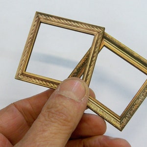 Picture Frames. Miniature Frames, Attach your own picture, 12 x Laser woodcuts. image 6