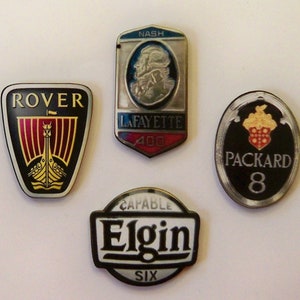 Car Badges, Classic car badge..14 x laser wood cuts in a pack SET 1 image 3