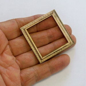 Picture Frames. Miniature Frames, Attach your own picture, 12 x Laser woodcuts. image 4