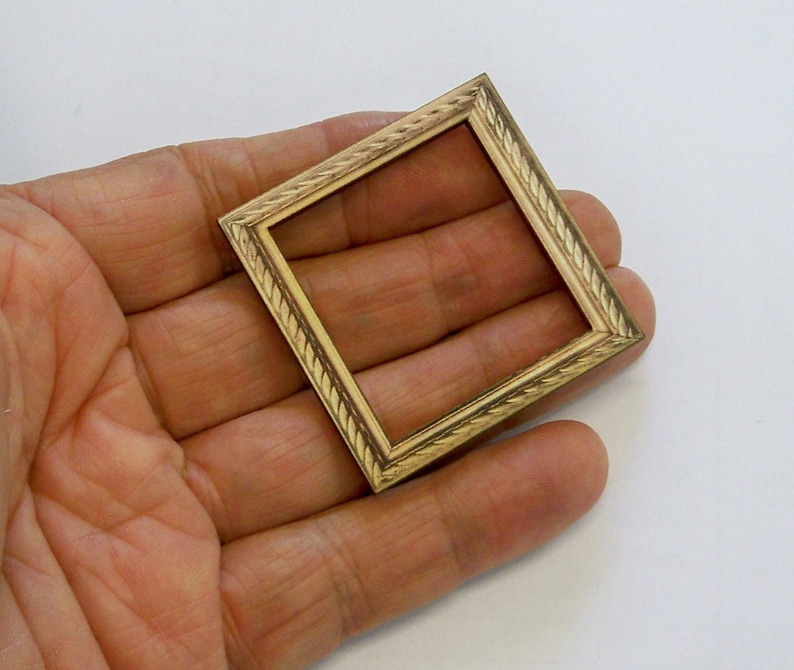 Picture Frames. Miniature Frames, Attach your own picture, 12 x Laser woodcuts. image 4